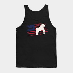 Gorilla Us American Flag Ape 4Th Of July back Usa Tank Top